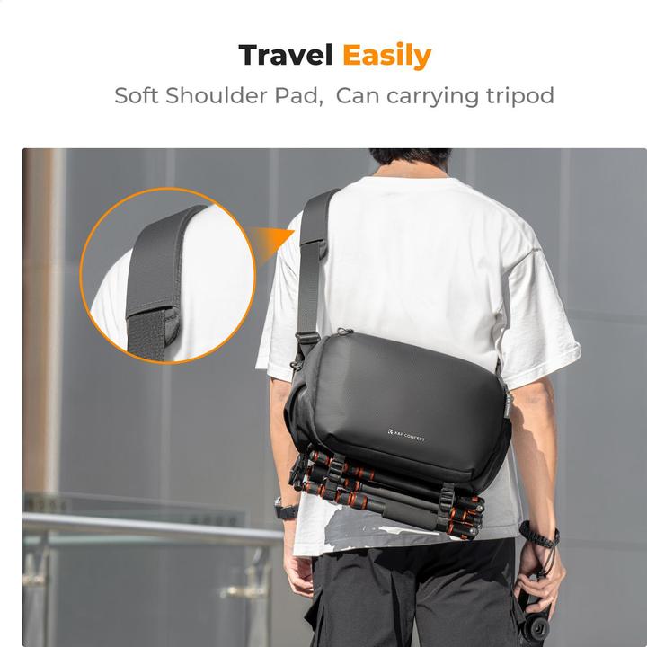 Produktbild K&F Concept Urban Wander 01 (Kamera Schultertasche, 12 l)