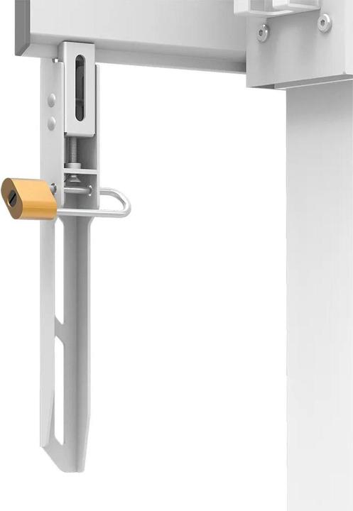 Immagine prodotto Neomounts Supporto da parete motorizzato con scatola di immagazzinaggio da 10 cm Ruote VESA 100x100 fino a (110 kg, 55" - 100")