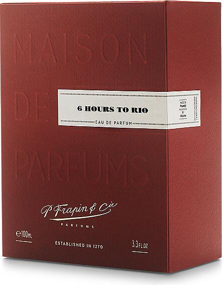 Immagine prodotto P. Frapin & Cie 6 Hours To Rio (Eau de parfum, 100 ml)
