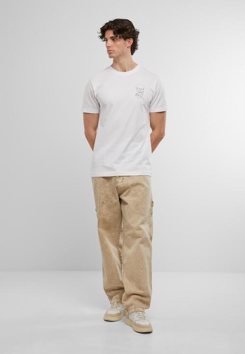Actual product image Mister Tee Skull One Line Tee - 89249 (XS)