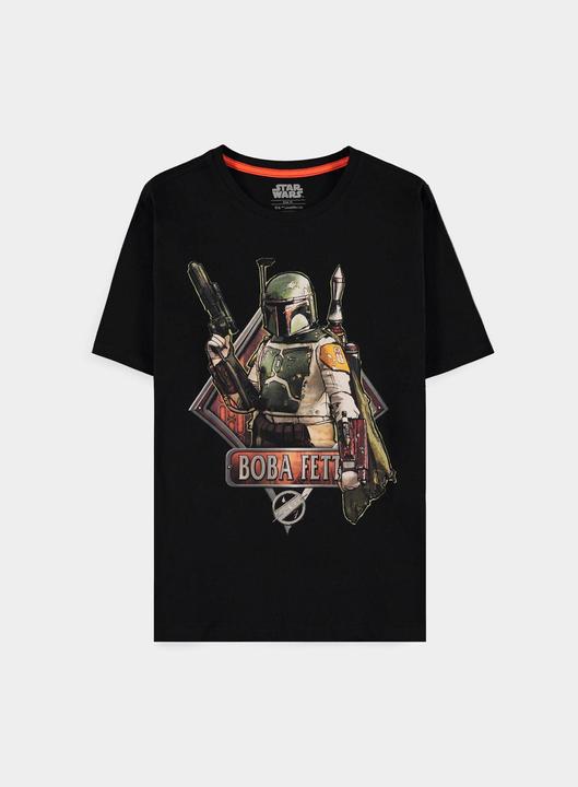 Immagine prodotto The Mandalorian Tshirt a maniche corte da uomo di Boba Fett Bounty Hunter (XXL)