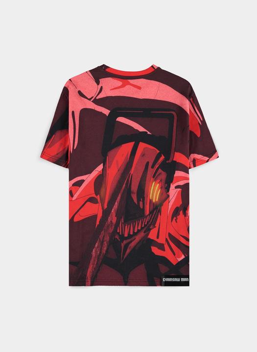 Immagine prodotto Difuzed Chainsaw Man - Maglietta a maniche corte da uomo con stampa Rage All Over - 2XL (XXL)