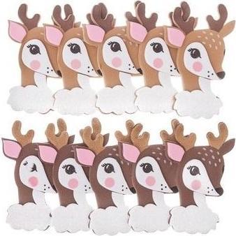 Produktbild DP Craft 3D-Aufkleber mit Bambi-Schaumstoffen, 10 Stück