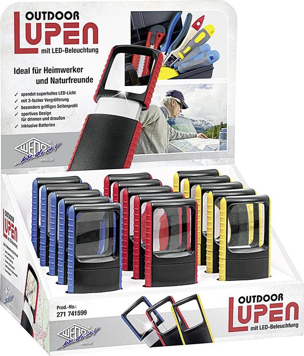Produktbild Wedo Outdoor-LED-Lupe