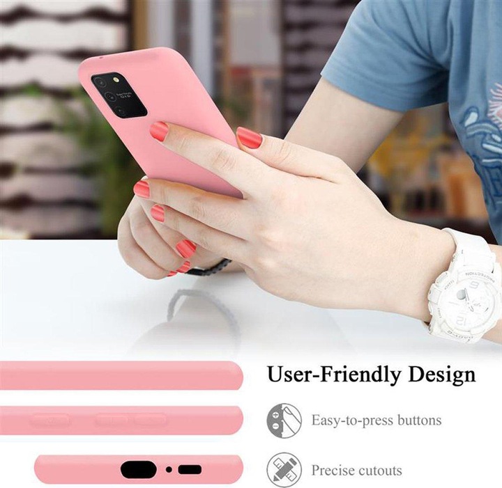 Produktbild Cadorabo TPU Liquid Silicone Case Cover (Samsung Galaxy S10 Lite, Samsung Galaxy A91)