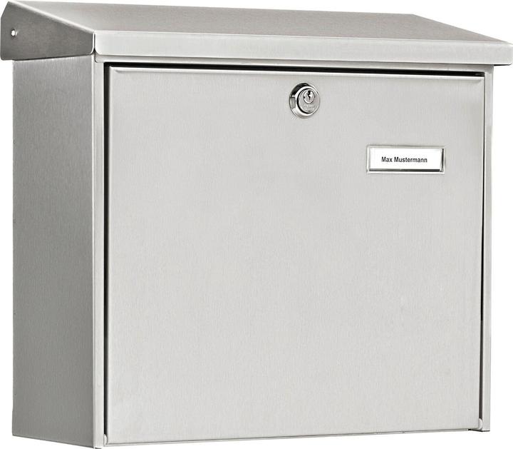 Produktbild Burg Wächter Edelstahl-Briefkasten COMFORT 3913 NI