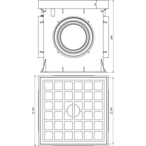 Thumbnail - Dehn 549051 UF-Trennstellenkasten Kunststoff 200x200x205mm o. Trennstelle, Elektronikzubehör + Gehäuse