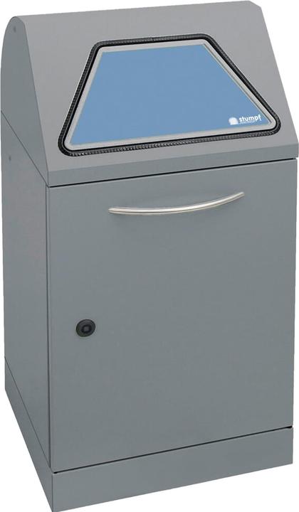 Immagine prodotto kaiserkraft Sistema di raccolta dei rifiuti riciclabili, a sportello azionato manualmente (45 l)