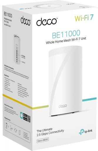 Produktbild TP-Link Deco BE65 Wi-Fi 7 Mesh BE9300 (1-pack)