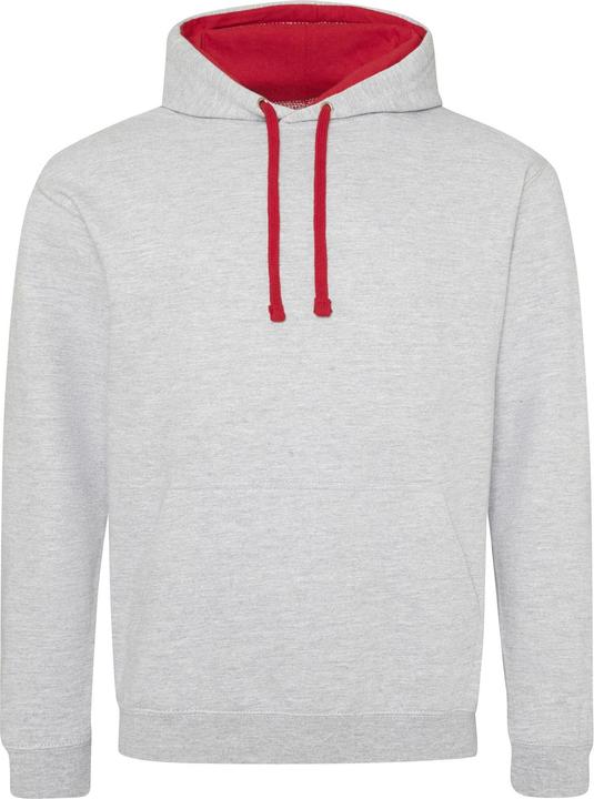Fire Red, Heather Grey