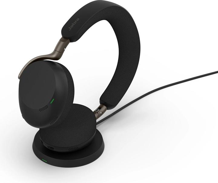 Jabra Evolve3 75 UC + Ladestation (Kabellos, USB-C, Unify)