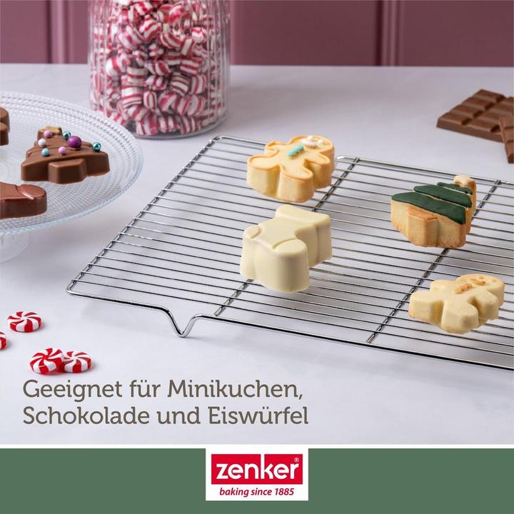 Image du produit Zenker Silikon-Mini-Backform Weihnachten