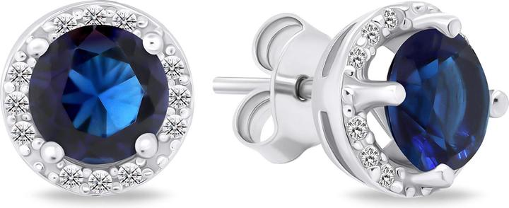 Produktbild Brilio Silver - Sparkling silver earrings with zircons EA601WB