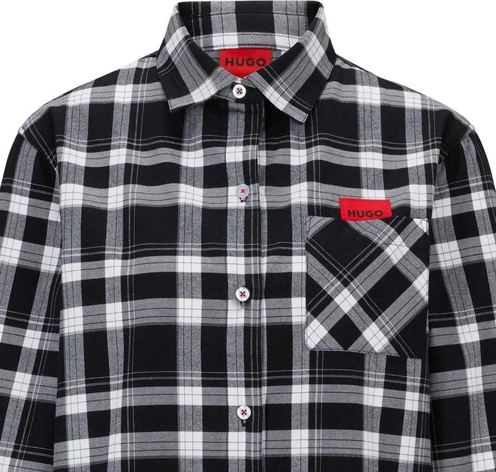 Produktbild HUGO Flannel Schlafanzug mit langer Hose (32)