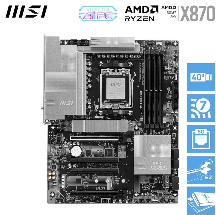 Produktbild MSI PRO X870-P WIFI (AM5, AMD X870, ATX)