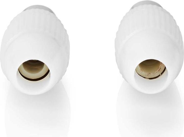 Image du produit Nedis Connecteur IEC (coaxial) Mach o + prise - droite 2 ON (Fiches et connecteurs)