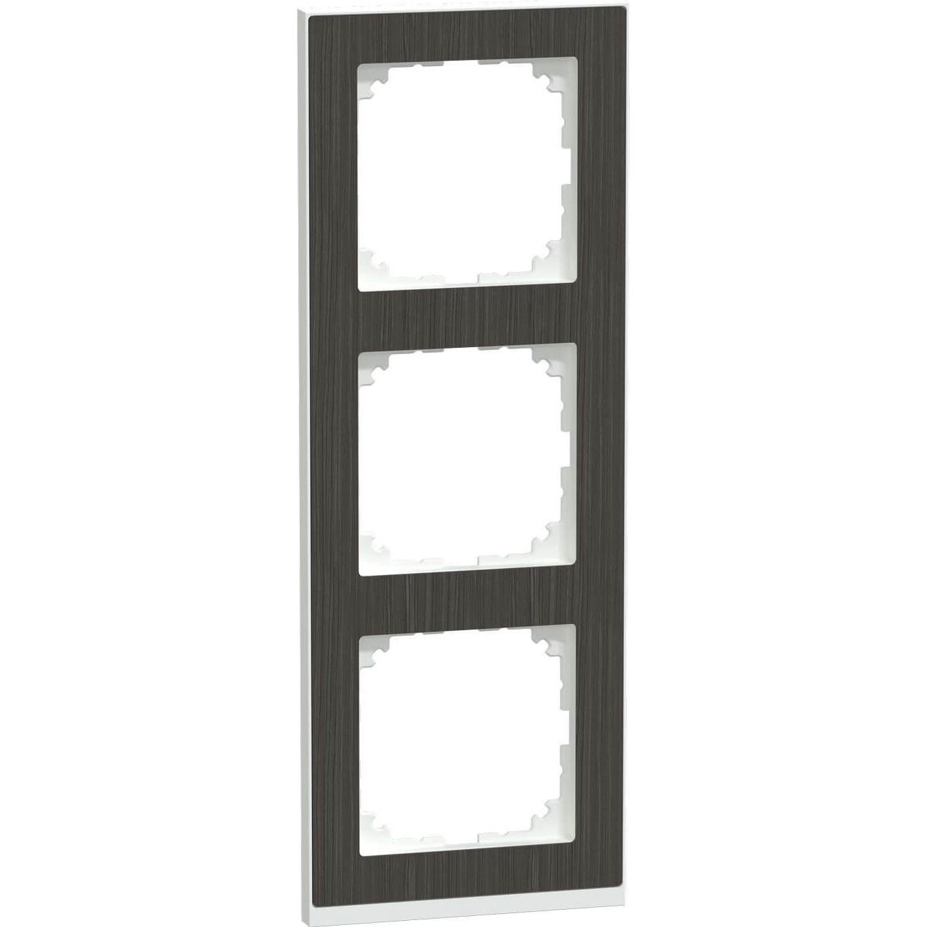 Merten, Zubehör Schalterprogramm, M-Pure Decor-Rahmen, 3fach, MEG4030-3674
