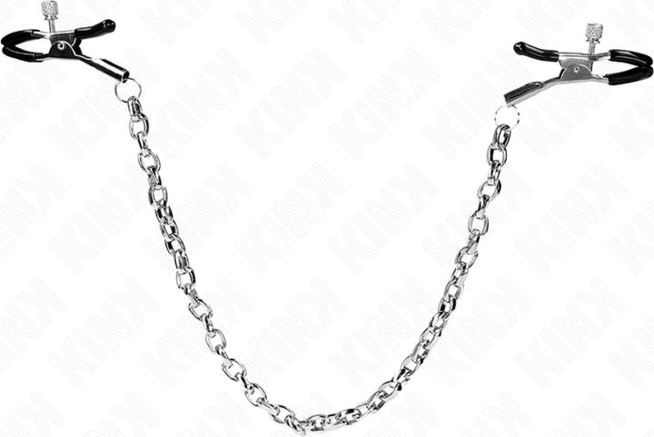 Actual product image Kink - Thick chain nipple clamps 30 cm