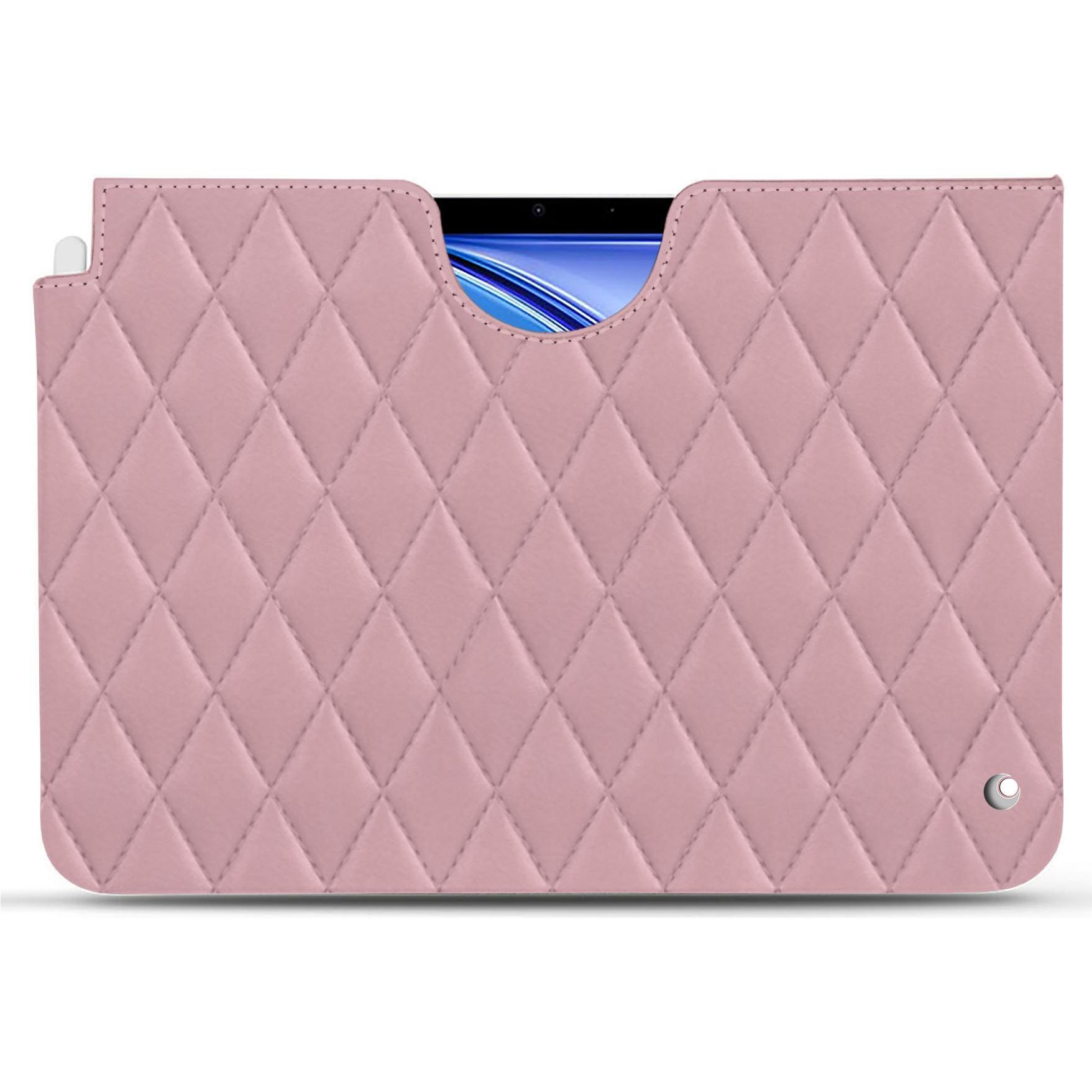 Noreve Lederschutzhülle (iPad Air 2020 (4. Gen), iPad Air 2022 (5. Gen)), Tablet Hülle, Rosa