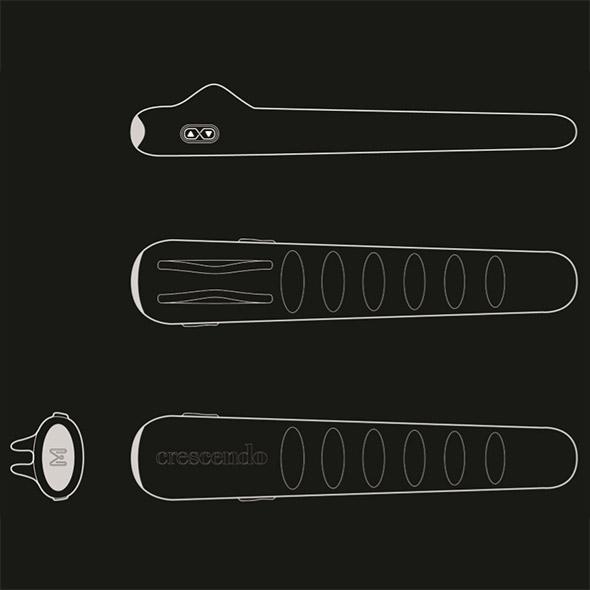 Actual product image MysteryVibe Crescendo