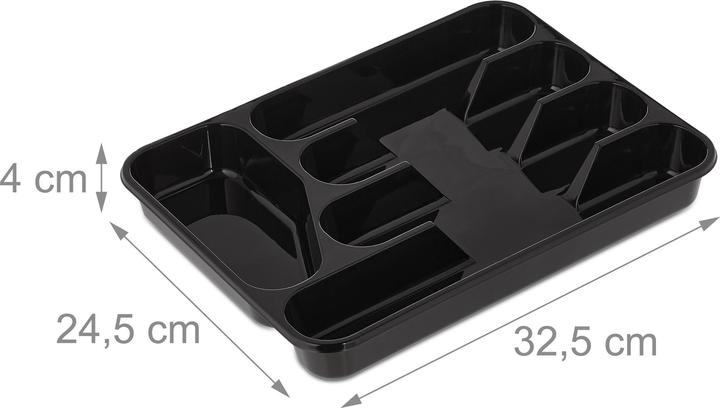 Actual product image Relaxdays 2x cutlery tray