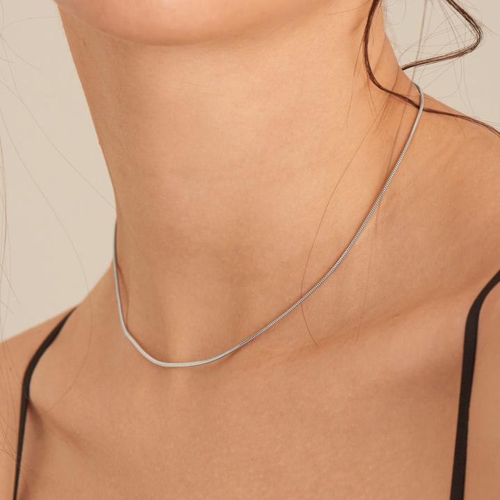 Produktbild Ania Haie Halskette Snake Chain 925 Sterling Silber (925er Silber, 38 cm)