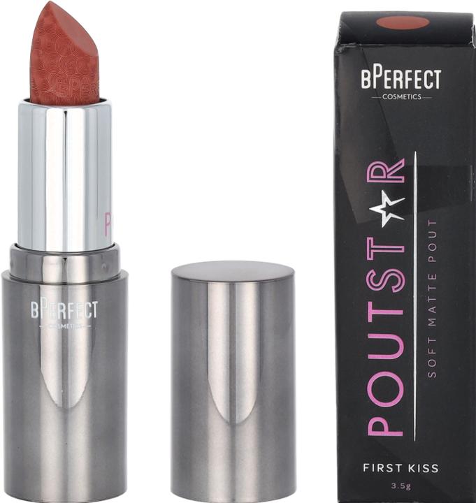 Produktbild BPerfect Cosmetics BPerfect Poutstar Soft Matte Lipstick - First Kiss, 30 g (First Kiss)