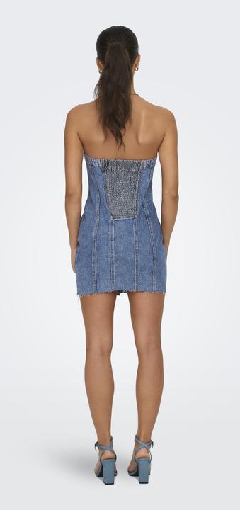 Produktbild Only Eng anliegend Trägerlos Kurzes Kleid Jeanskleid (L)