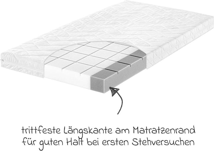 Actual product image Julius Zöllner Baby cot mattress Air Allround - 60 x 120 cm Baby mattresses & children's mattresses (60 x 120 cm)