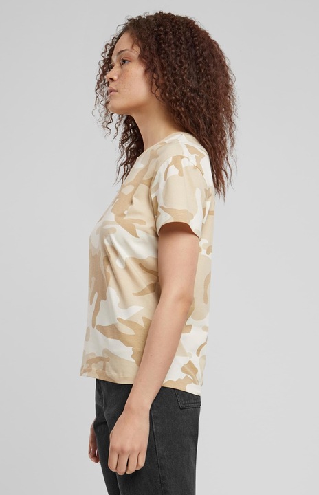 Actual product image Urban Classics Ladies Camo Regular Tee - 166869 (3XL)