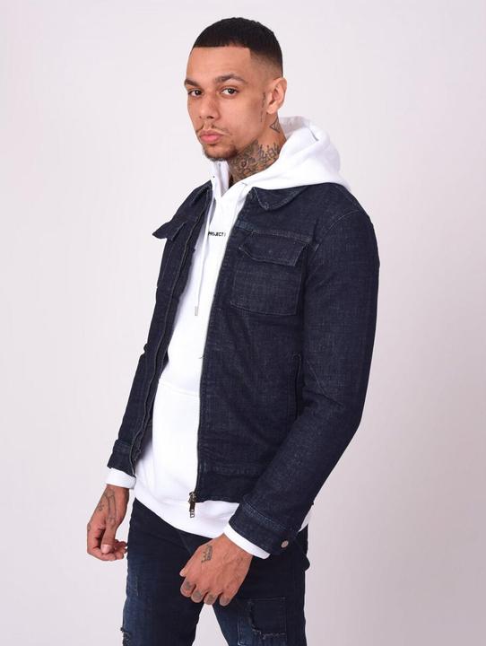 Produktbild Project X Paris rohe jeanjacke mit reissverchlu project x pari (S)