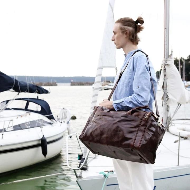 Immagine prodotto Only-Bags.Store Borsone grande in pelle italiana - Autostoppista
