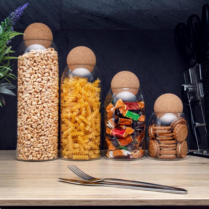 Actual product image Intirilife Aufbewahrungsbehälter Vorratsglas Set (1.20 l)