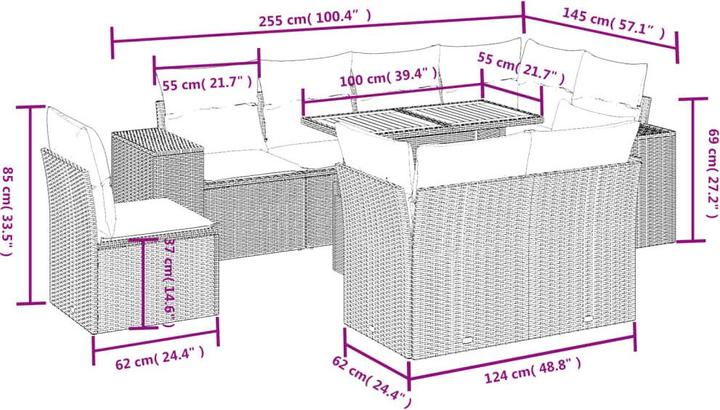 Produktbild vidaXL Oliver