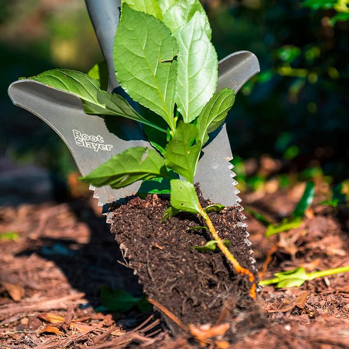 Image du produit Root Slayer Garden Spade avec lame de couteau