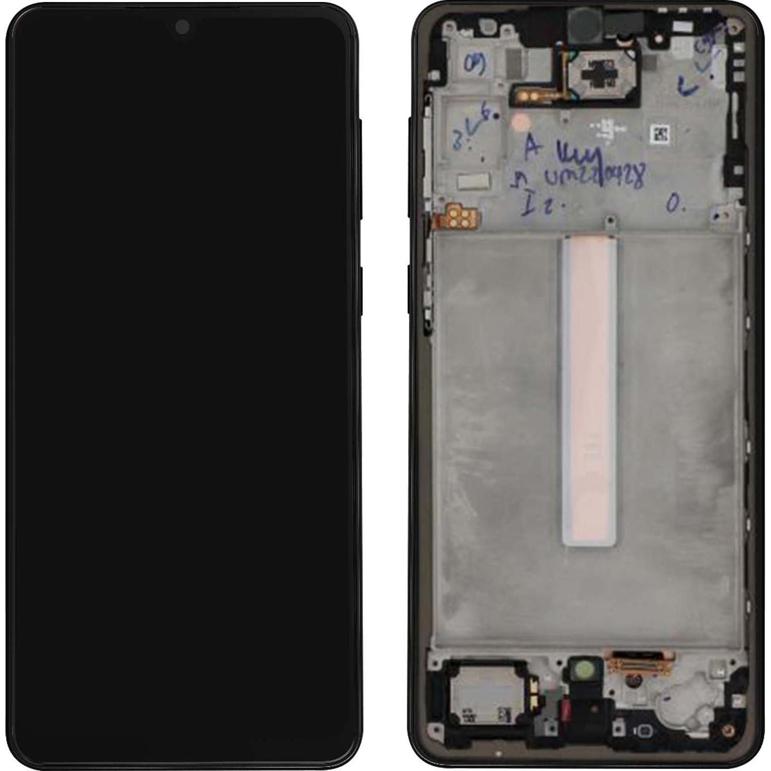 Samsung LCD-Display A33 5G Awesome Black, Mobilgerät Ersatzteile, Schwarz