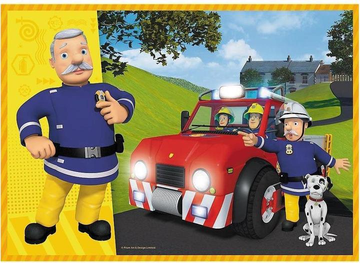 Actual product image Trefl 4 in 1 Puzzle? Fireman Sam (54 pieces)