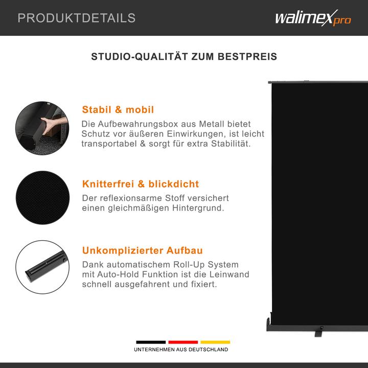 Produktbild Walimex pro Roll-up Panel Hintergrund (210 cm, 220 cm)
