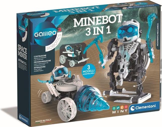 Actual product image Clementoni Galileo MinerBot 3 in 1