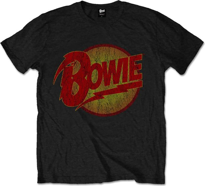 Immagine prodotto David Bowie Maglietta Diamond Dogs Vintage Logo per bambini/bambine (128)