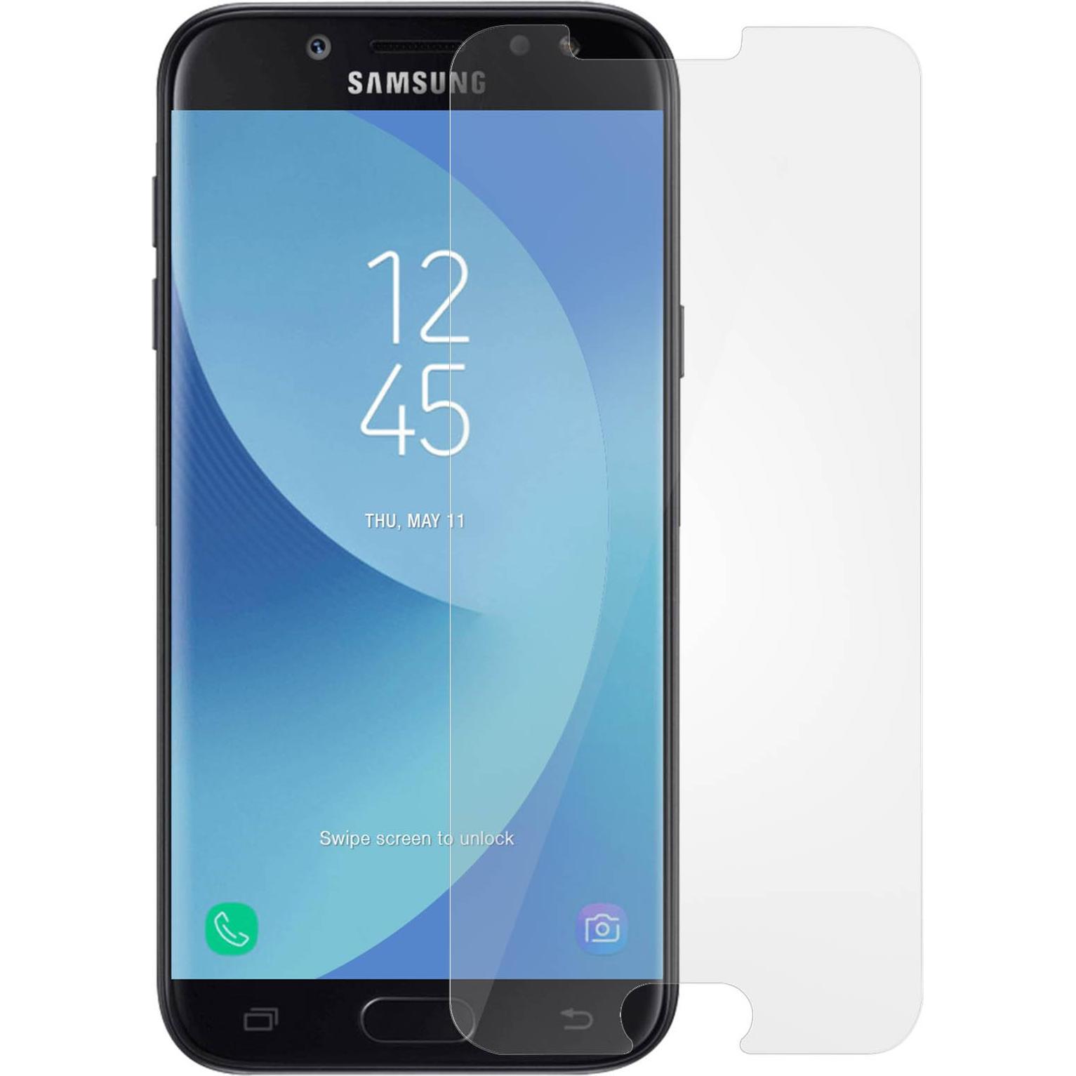Avizar Kristallklare Folie, Glas-Displayschutz (1 Stück, Samsung Galaxy J5 (2017)), Smartphone Schutzfolie, Transparent