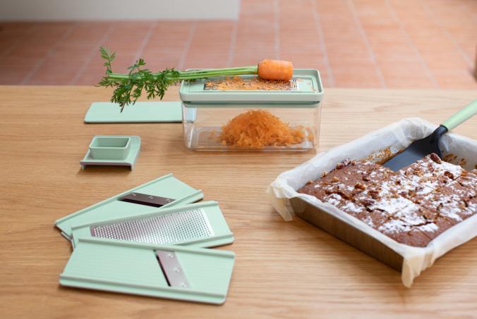 Actual product image Brabantia Hobel- und Reibeset für Käse und Gemüse Tasty+