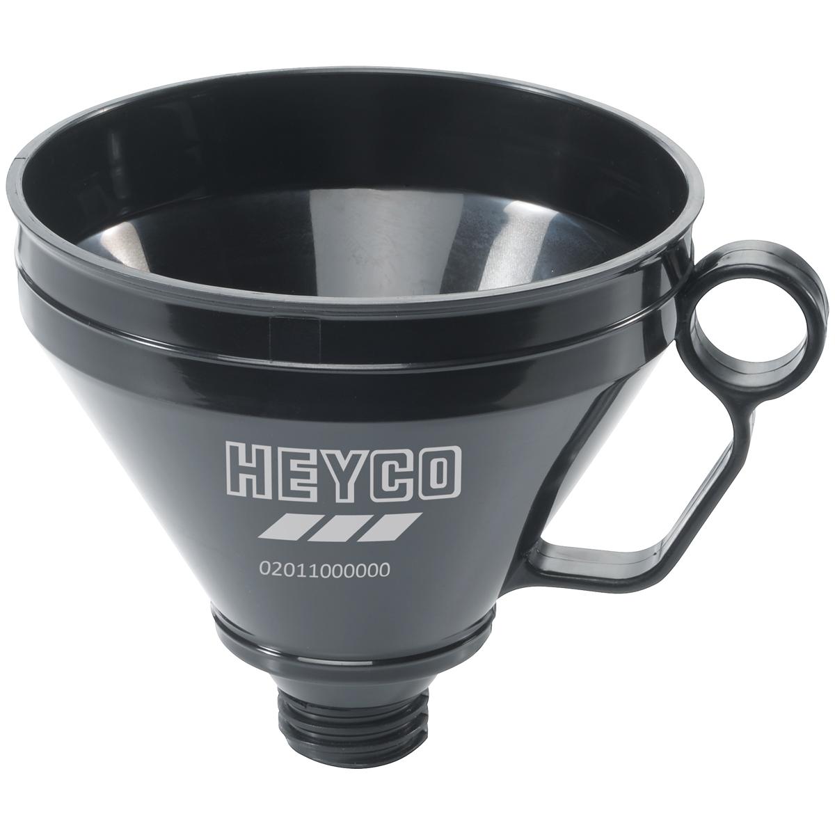 HEYCO Multifunktionstrichter 2 in 1, Kochbesteck, Transparent