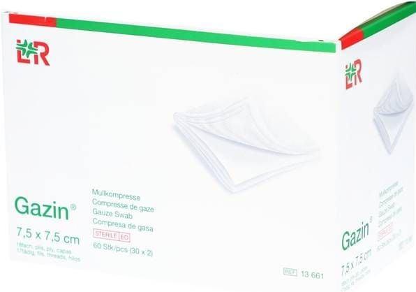 Actual product image Gazin Gauze compresses 16-fold sterile
