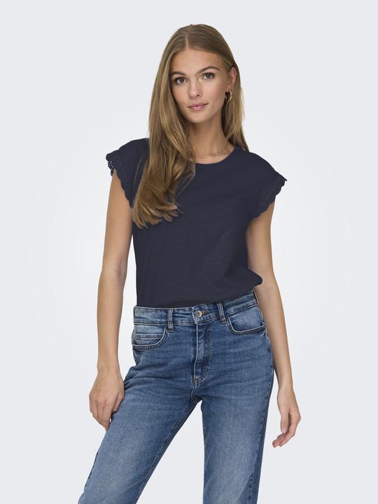 Actual product image JdY Jdysalva Life S/L Crochet Top Jrs (XL)
