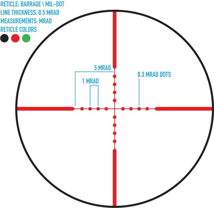 Immagine prodotto Firefield 2.5-10x40 Barrage