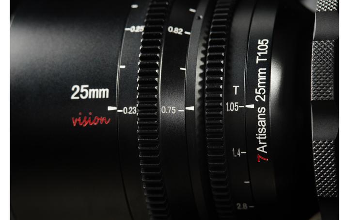 Productafbeelding 7artisans 25 mm T1.05 Sony E (Sony E, APS-C / DX)