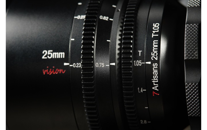 Image du produit 7artisans 25 mm T1.05 Sony E (Sony E, APS-C / DX)