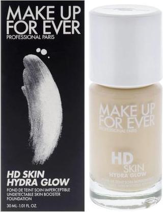 Image du produit Make Up For Ever Fond de teint HD Skin Hydra Glow 1 oz 1Y00 Warm Shell par pour les femmes (1Y00 Coque chaude)