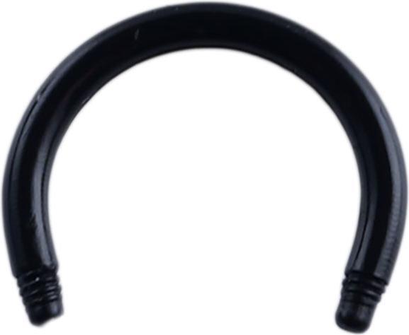 Immagine prodotto Star Piercing Barra circolare per bilancieri Micro nera (Materiale sintetico, senza ottone)